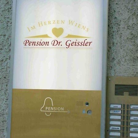 Pension Dr. Geissler Vienna Exterior photo